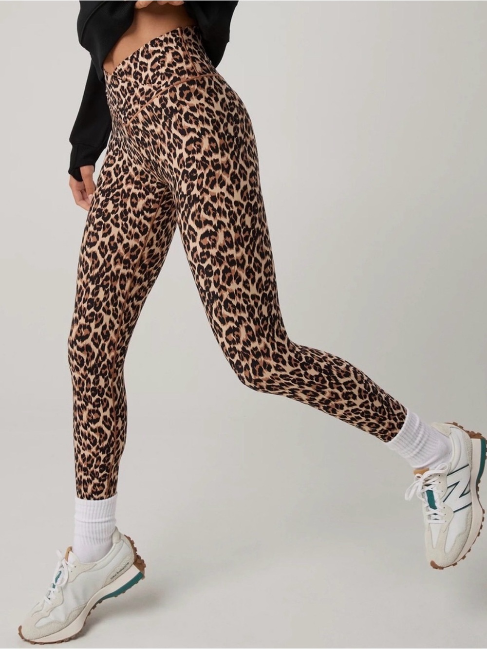 Aerie Offline Leopard Print Leggings Size Small
